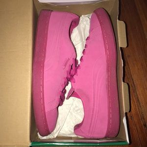Puma Suede Emboss Iced Fluo (Beetroot purple)